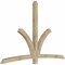 Ekena Millwork Davenport Rough Sawn Timber Gable Bracket, Douglas Fir, 96"W x 64"H x 4"D x 4"F, 16/12 Pitch GBW096X64X0404DAV00RDF - alternate 2